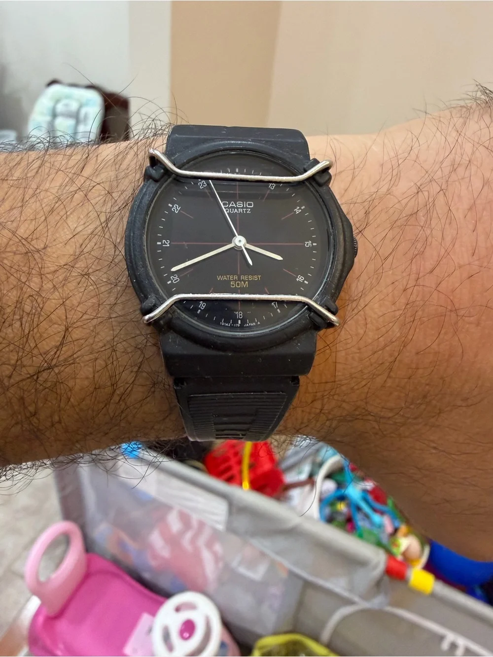 Ultra Rare Vintage Casio MQ-30W Unisex Watch 1980s Bullbar Japan 317 RUNNING